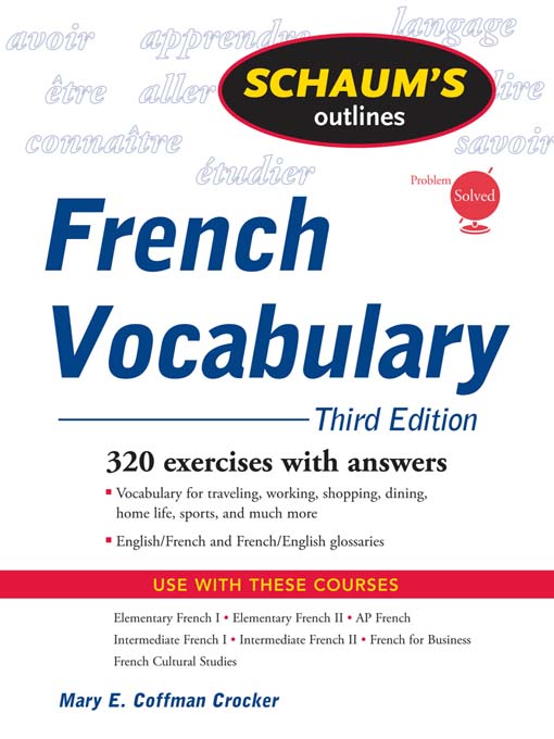 Title details for French Vocabulary by Mary Crocker - Available